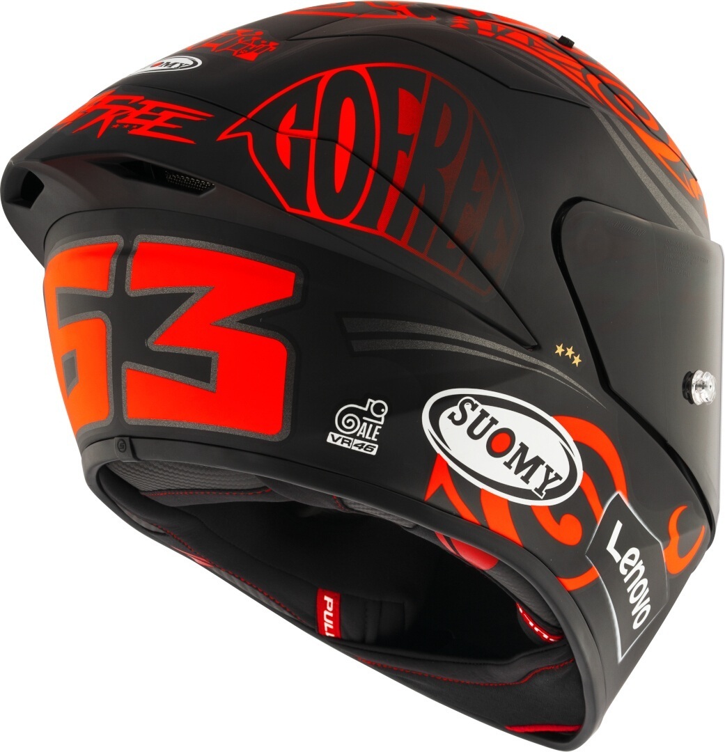 Suomy S1-XR GP Bagnaia Replica 2024 Hjälm XXL (63) Figur 3
