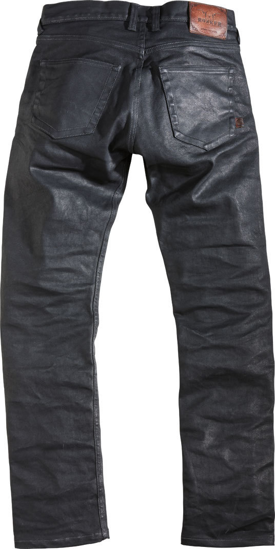 Rokker Rokkertech Black Motocyklowe spodnie tekstylne 36 L32 Rysunek 2