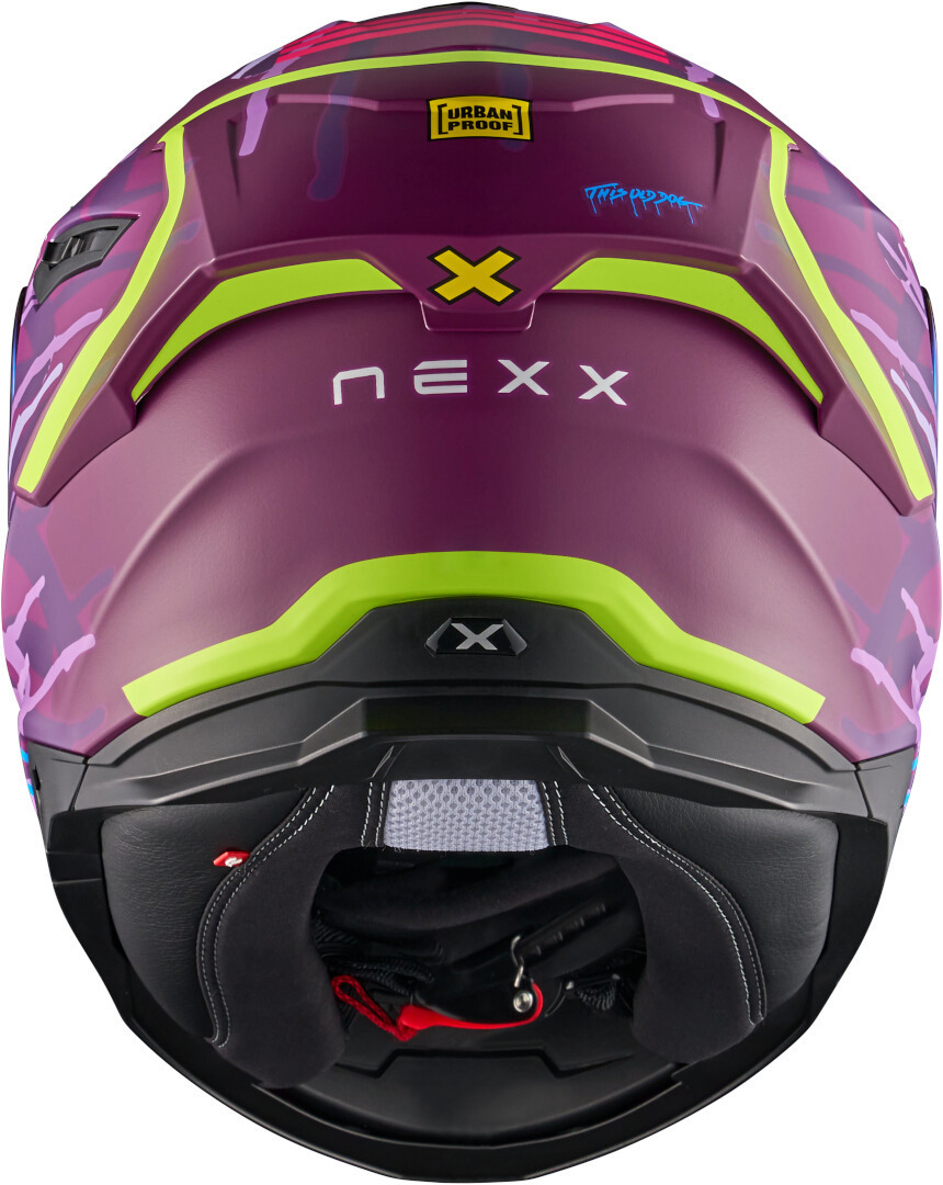 Nexx Y.100R Urbangram Hjälm Lila Matt XXL (63/64) Figur 3