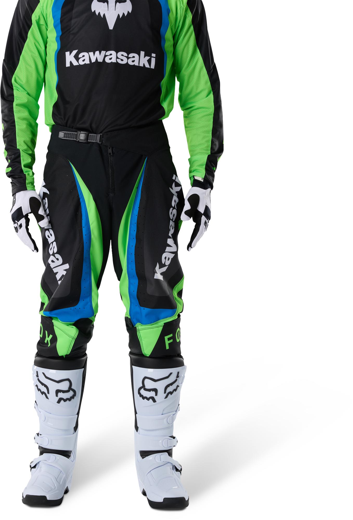 FOX 180 Kawasaki Motocross Hose 36 Abbildung 3