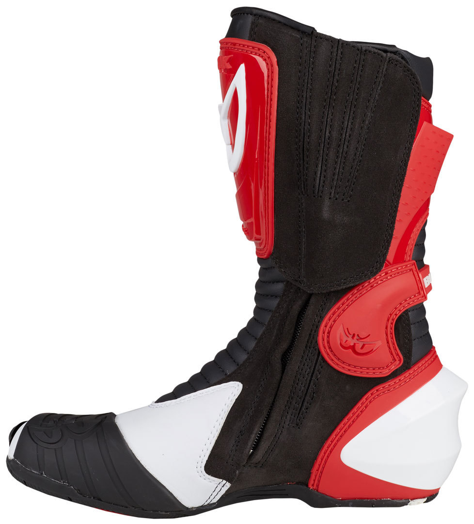 Berik Race-X Racing Motorcycle Boots red/white/black 38 Figure 3
