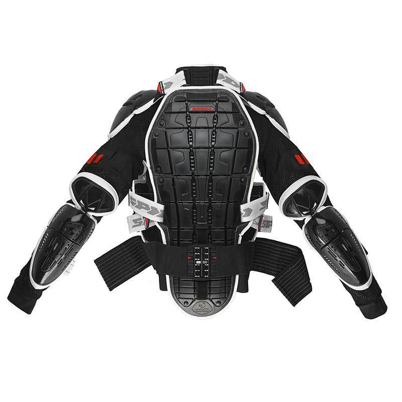 Spidi Warrior Protector Jacket black/white L Figure 3