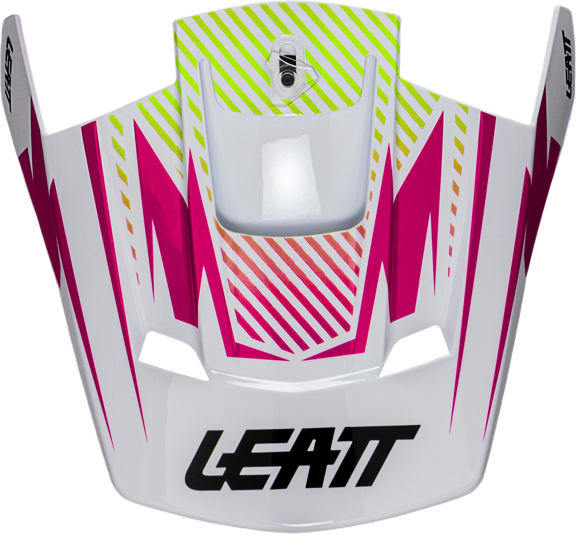 Leatt 3.5 V26 Capacete de motocross com óculos de proteção branco/rosa/amarelo XXL (63/64) Figura 9
