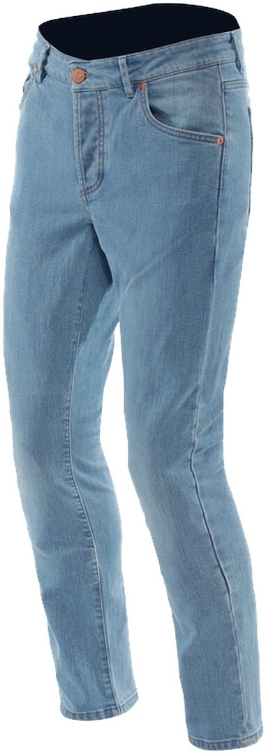 Dainese 5 Pocket Slim Motorrad Jeans hellblau 30 Abbildung 1