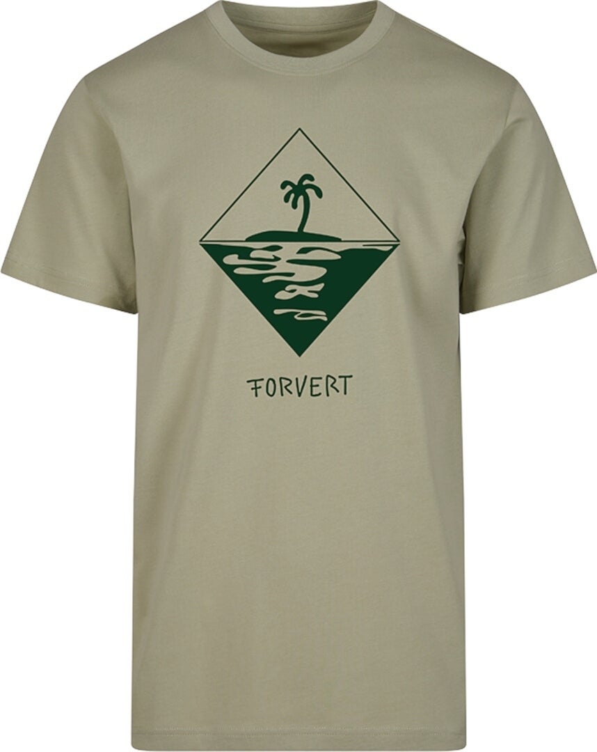 Brandit Men's Khaki Forvert Morro Bay T-Shirt