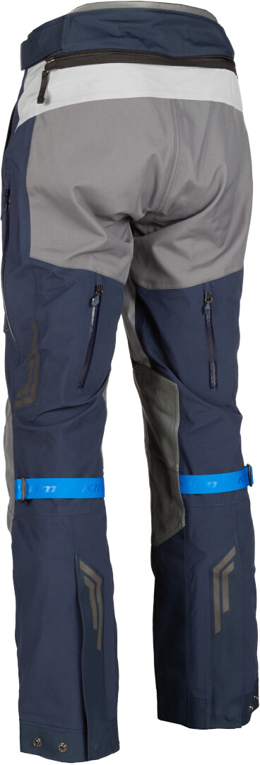 Klim Latitude Motorcycle Textile Pants blue/grey Short 32 Figure 2