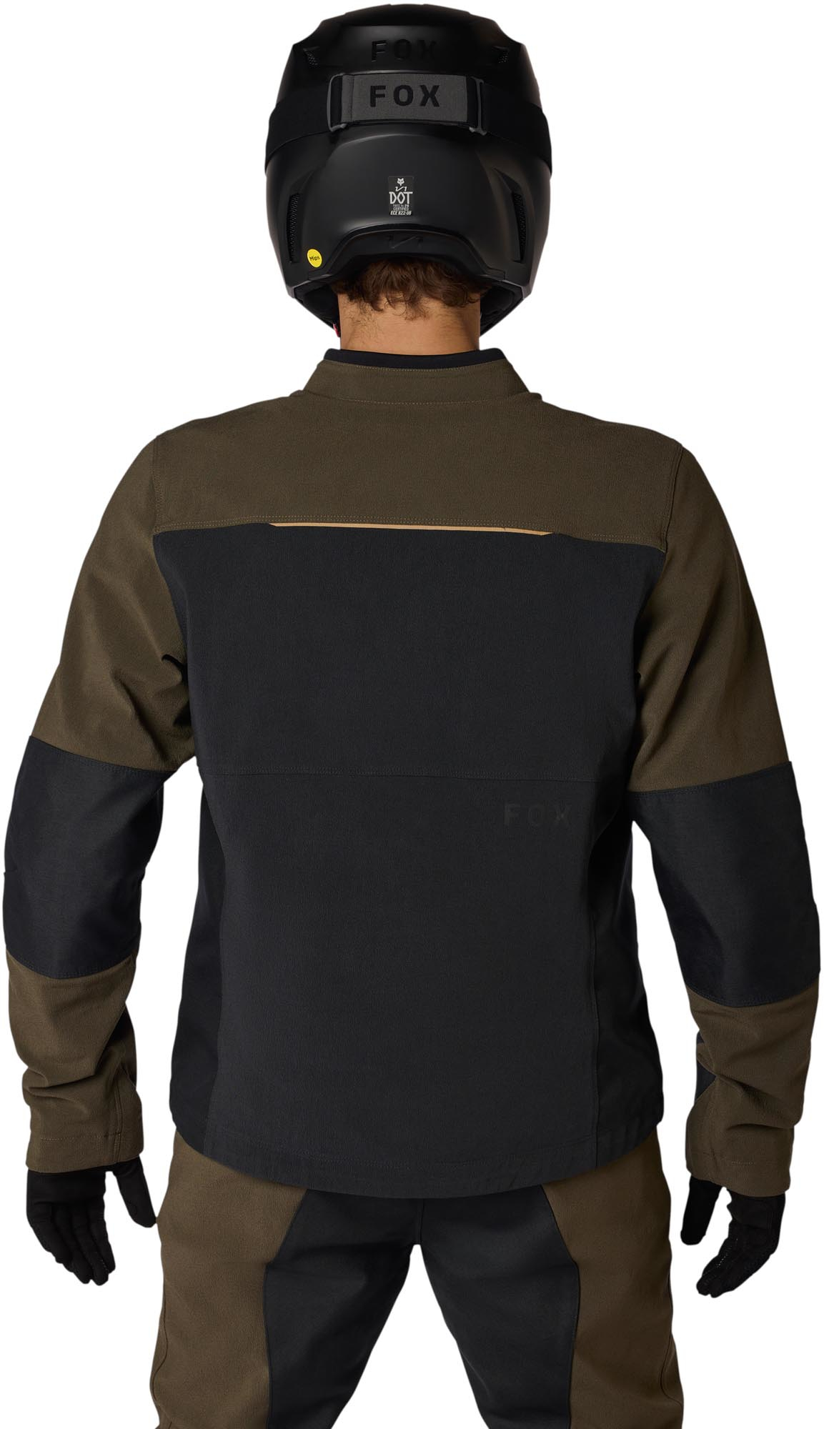 FOX Ranger Air CE ADV Veste de motocross Vert militaire M Figure 4