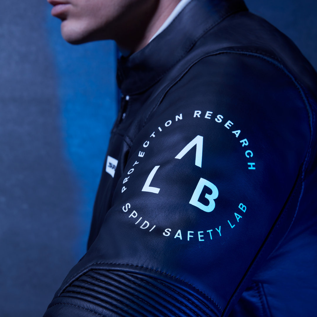 Spidi Genesis Motorcycle Leather Jacket black/white 58 Figure 3