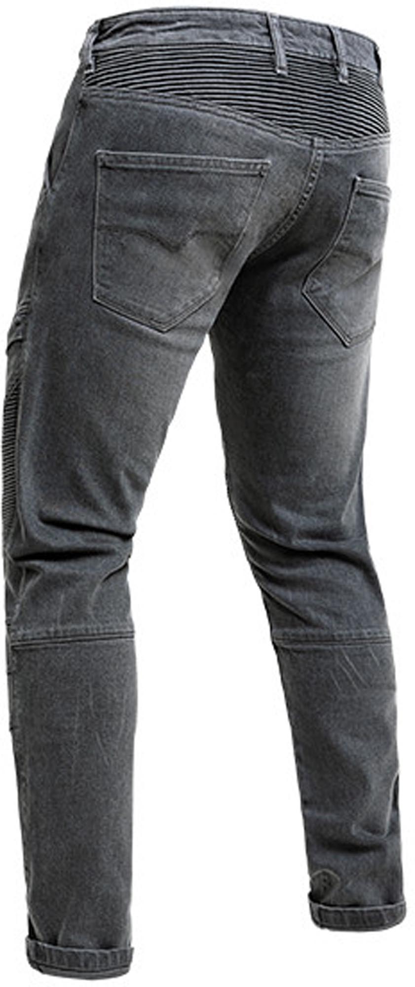 Side view of John Doe Rebel Mono Motorcycle Jeans