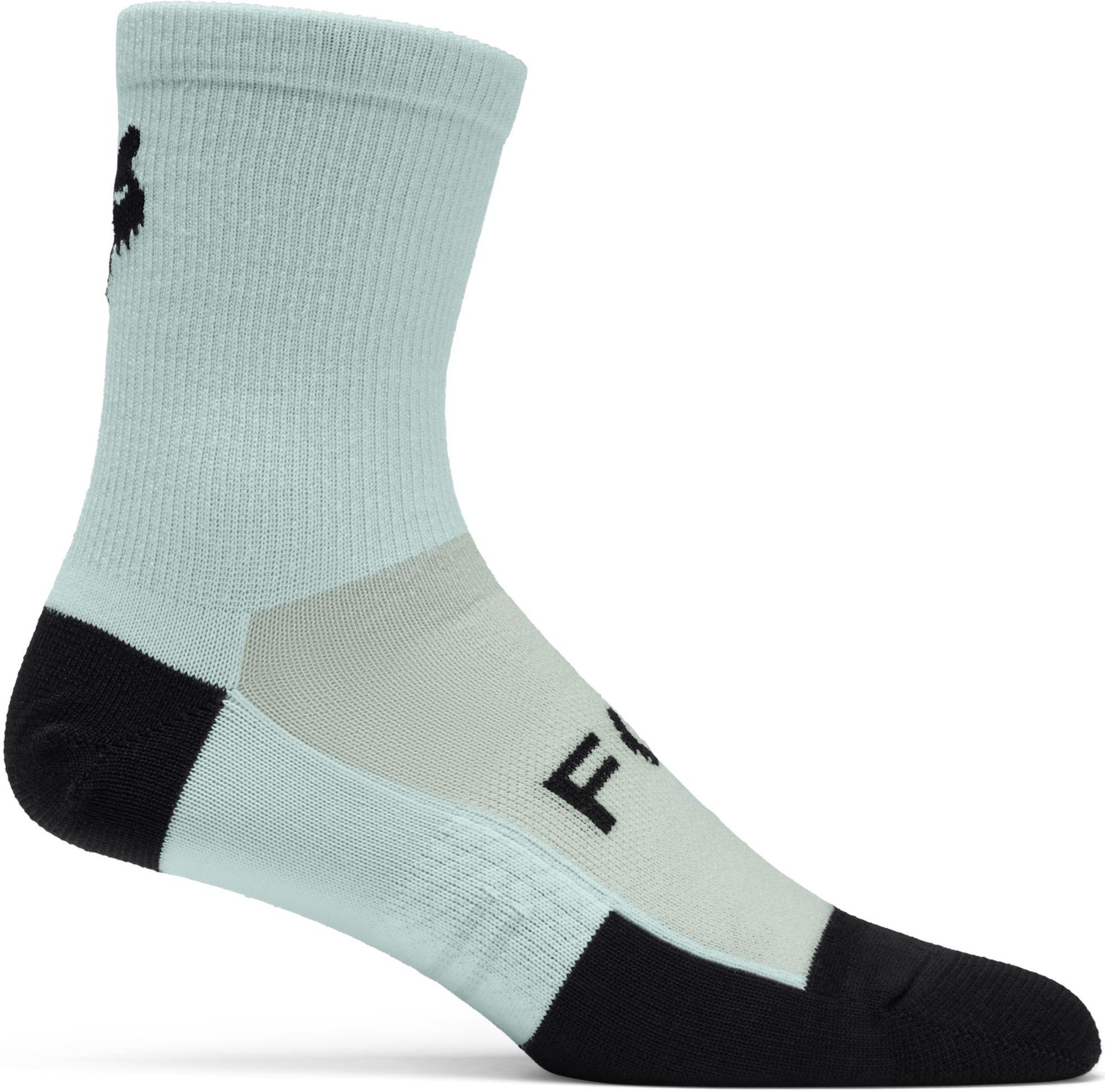 FOX 6" Flexair Merino Fahrrad Socken hellblau S/M Abbildung 1