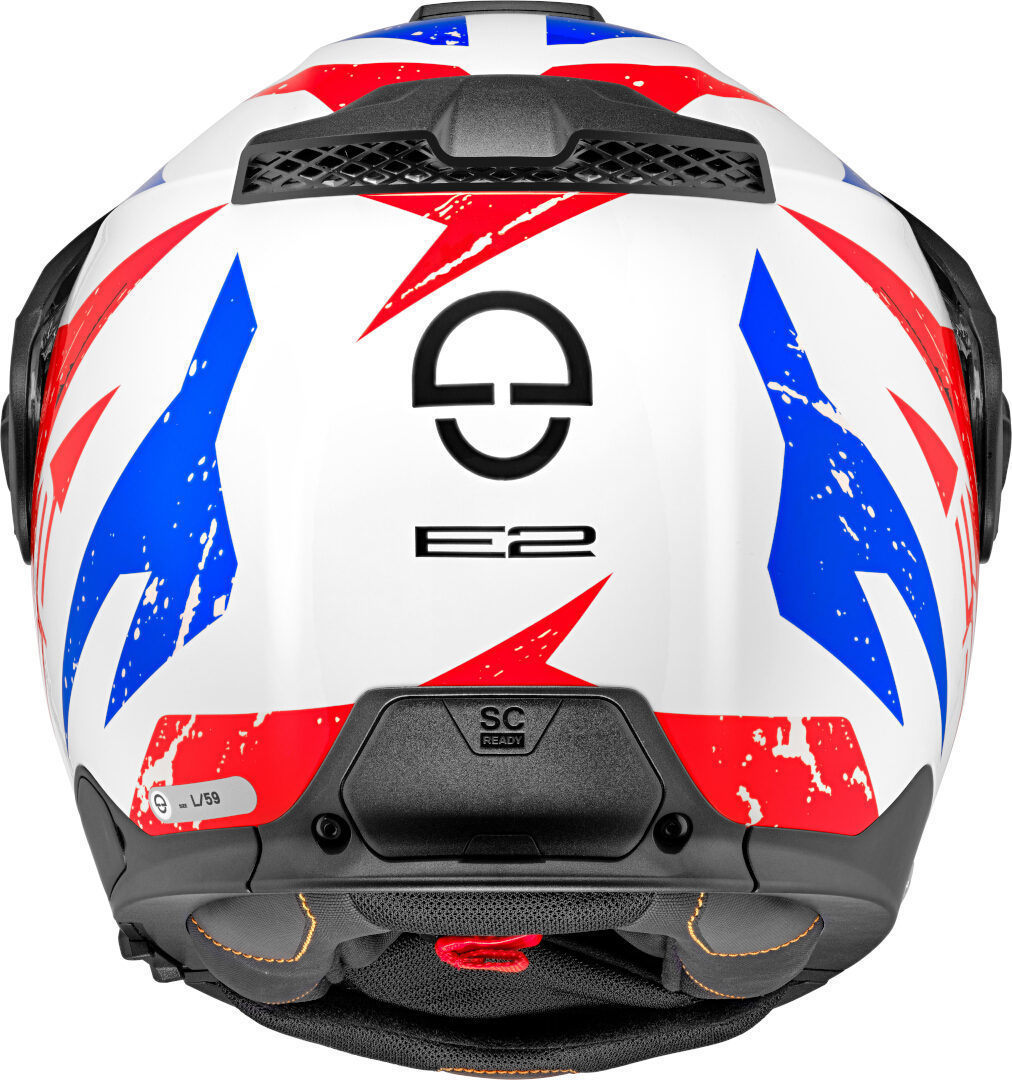 Schuberth E2 Explorer Helmet blue/red/white L (59) Figure 5