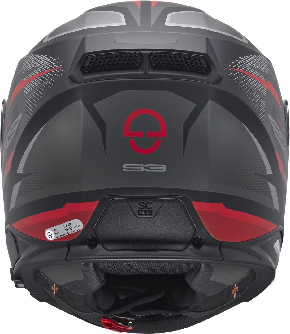 Schuberth S3 Apex 头盔 哑光/黑/红 第31届（第65场） 图5