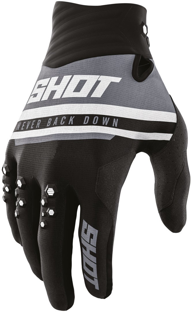 Shot Contact Shining Motocross Handsker Sort 13 Figur 1