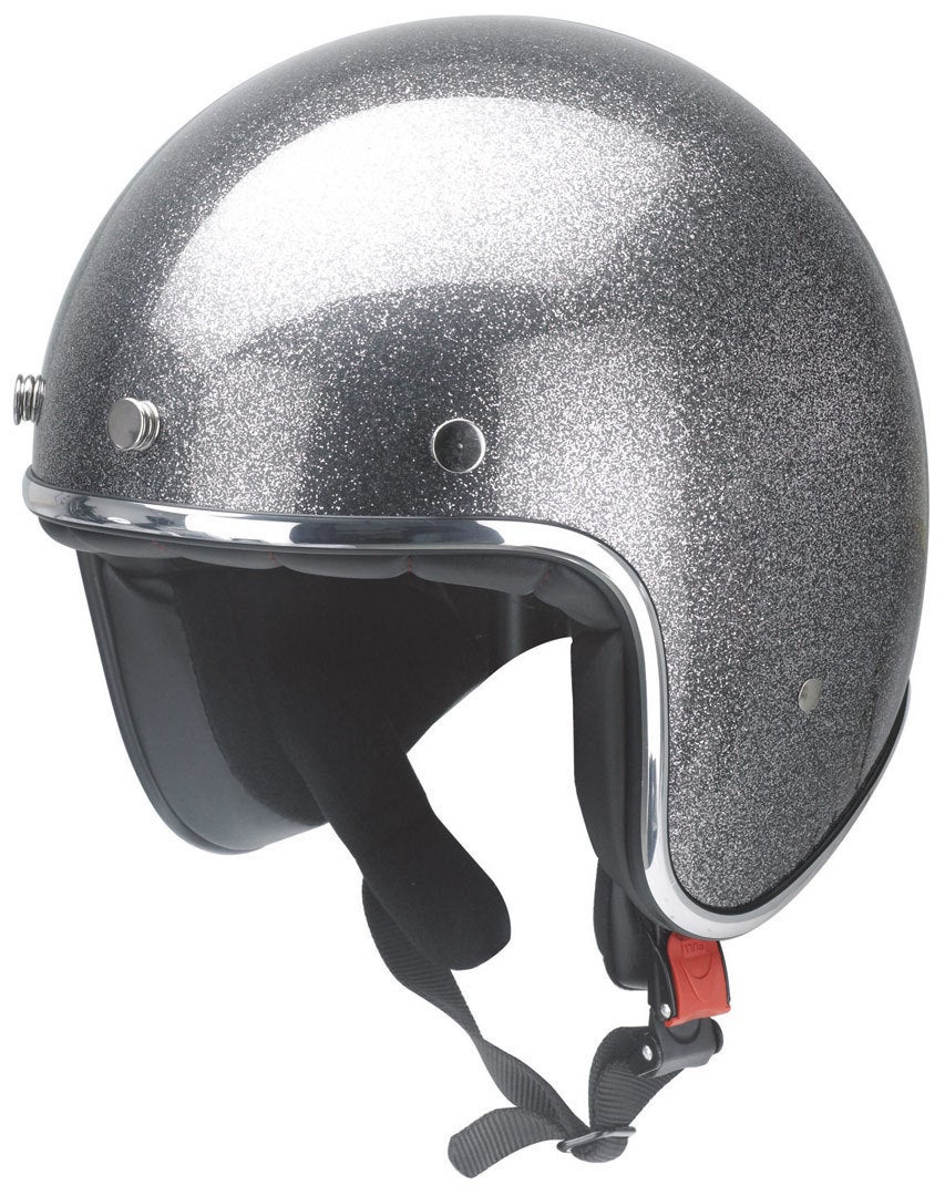 Redbike RB-765 Metal Flake Jethelm grau M (57/58) Abbildung 1