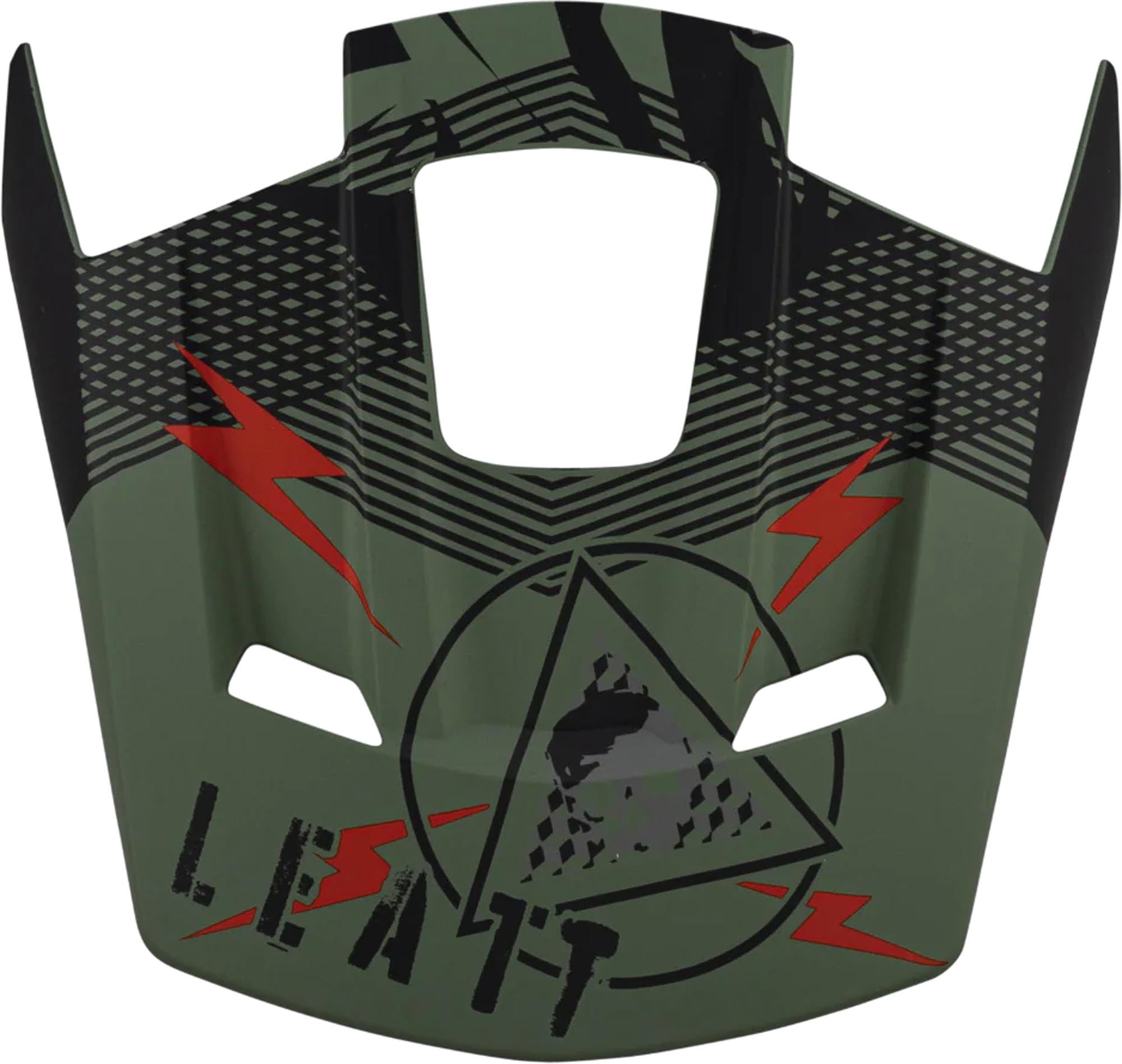 Leatt Moto 2.5 Power Helmet Peak green/black XS/S Figure 1