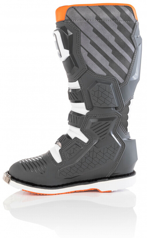 Acerbis X-Race Bottes de motocross Gris/Orange 47 Figure 3
