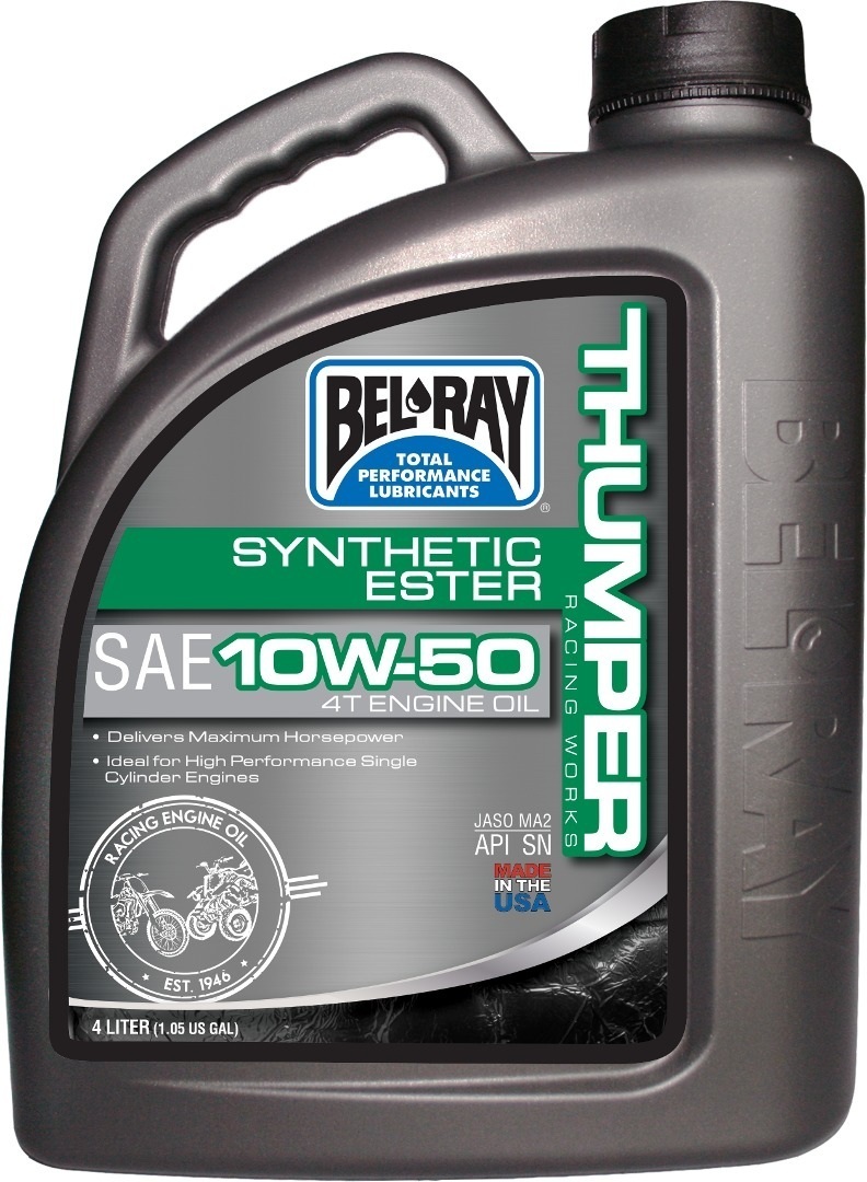 Bel-Ray Works Thumper Racing 10W-50 Ulei de motor 4 litri Figura 1
