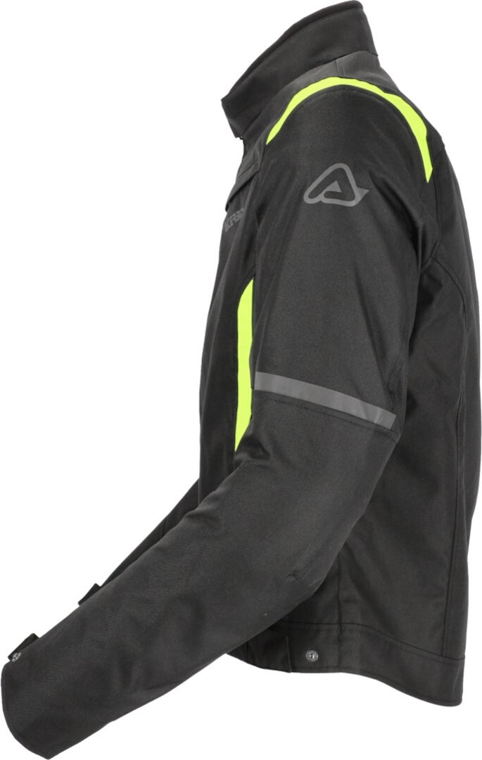 Acerbis X-MAT 2.0 Motorfiets textieljas Zwart/Geel 3XL Figuur 8