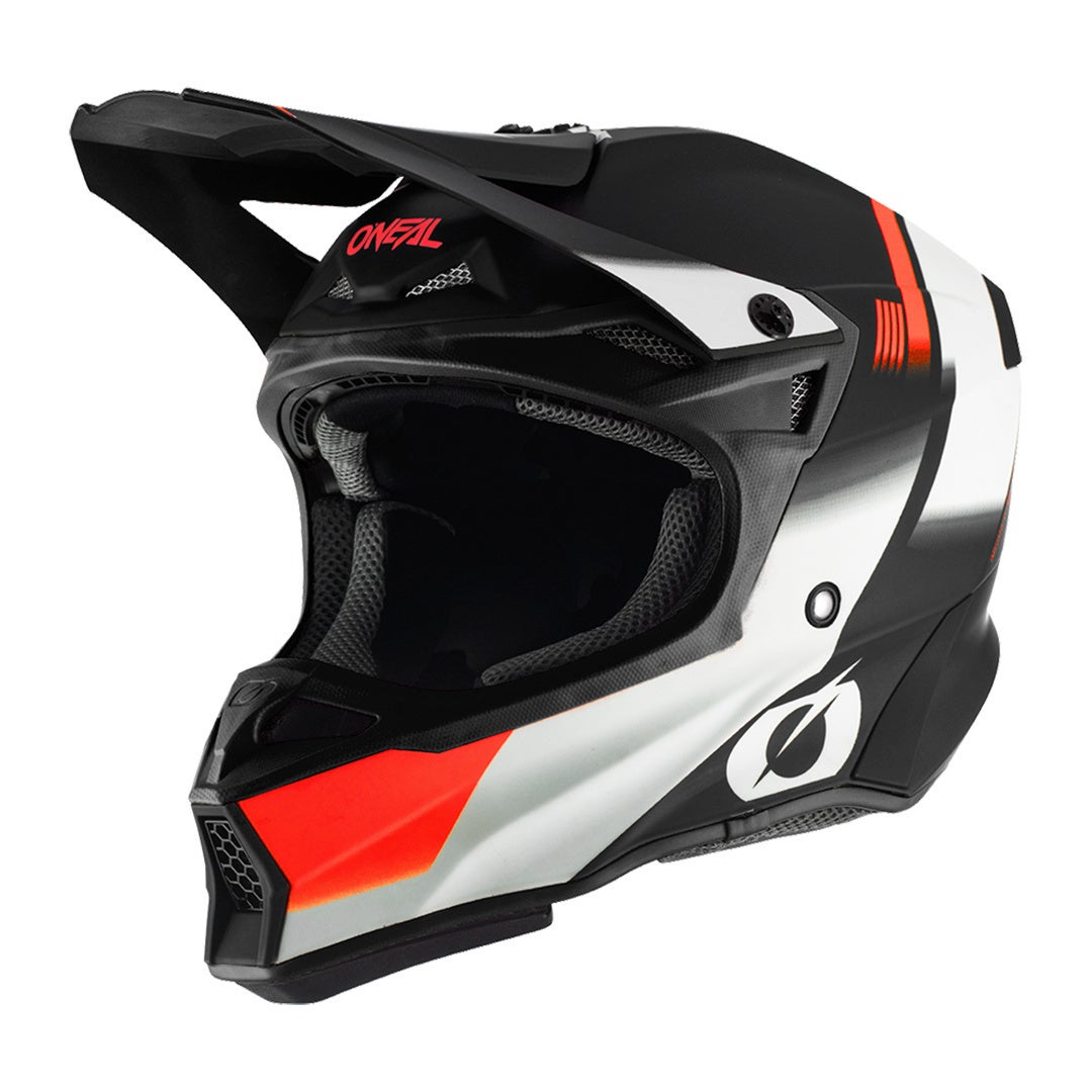 Oneal 10Series Hyperlite Blur Motocross Helm schwarz/orange XL (61/62) Abbildung 1