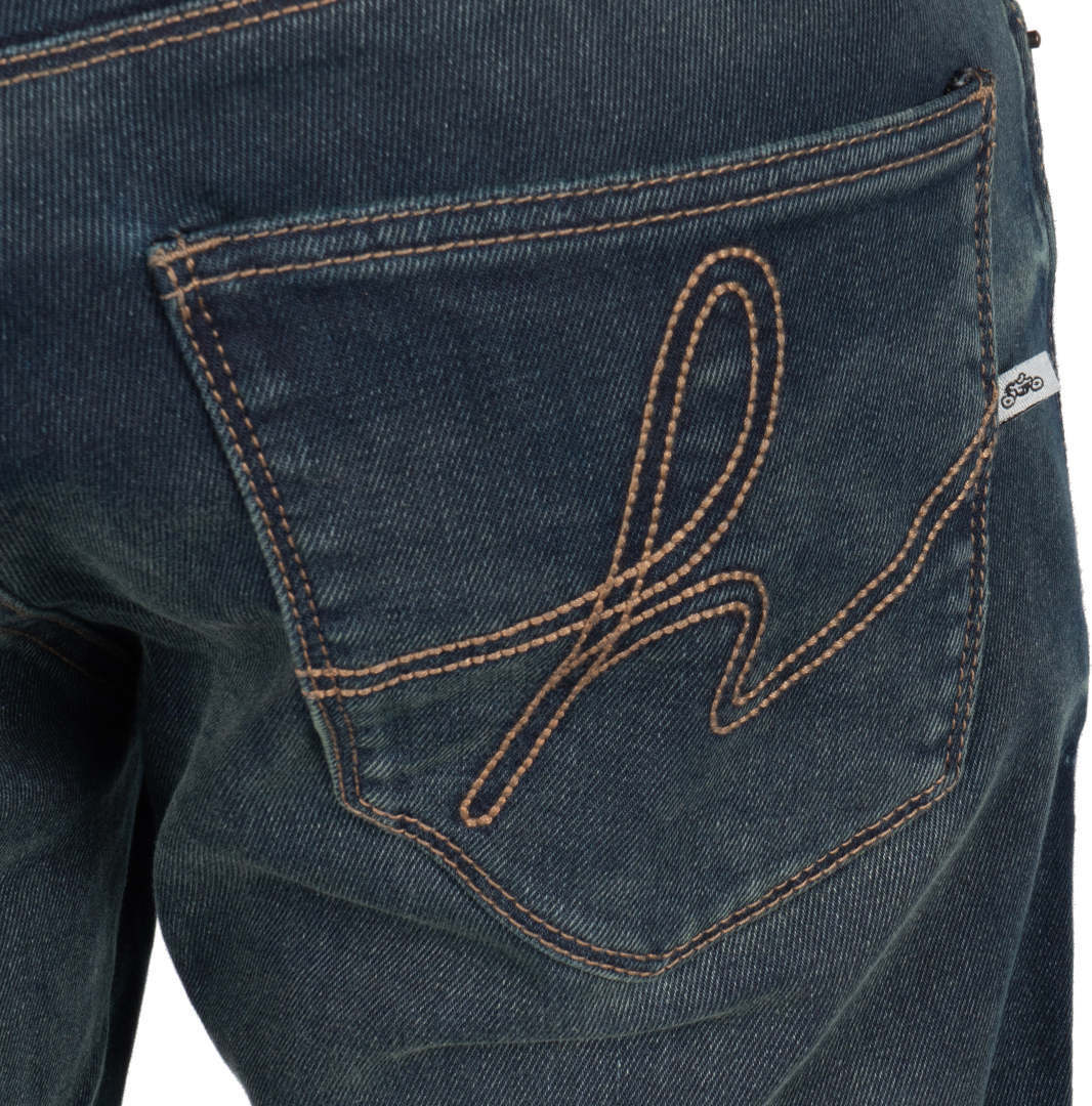 Helstons Straight Way Jeans Moto blu 34 Figura 4