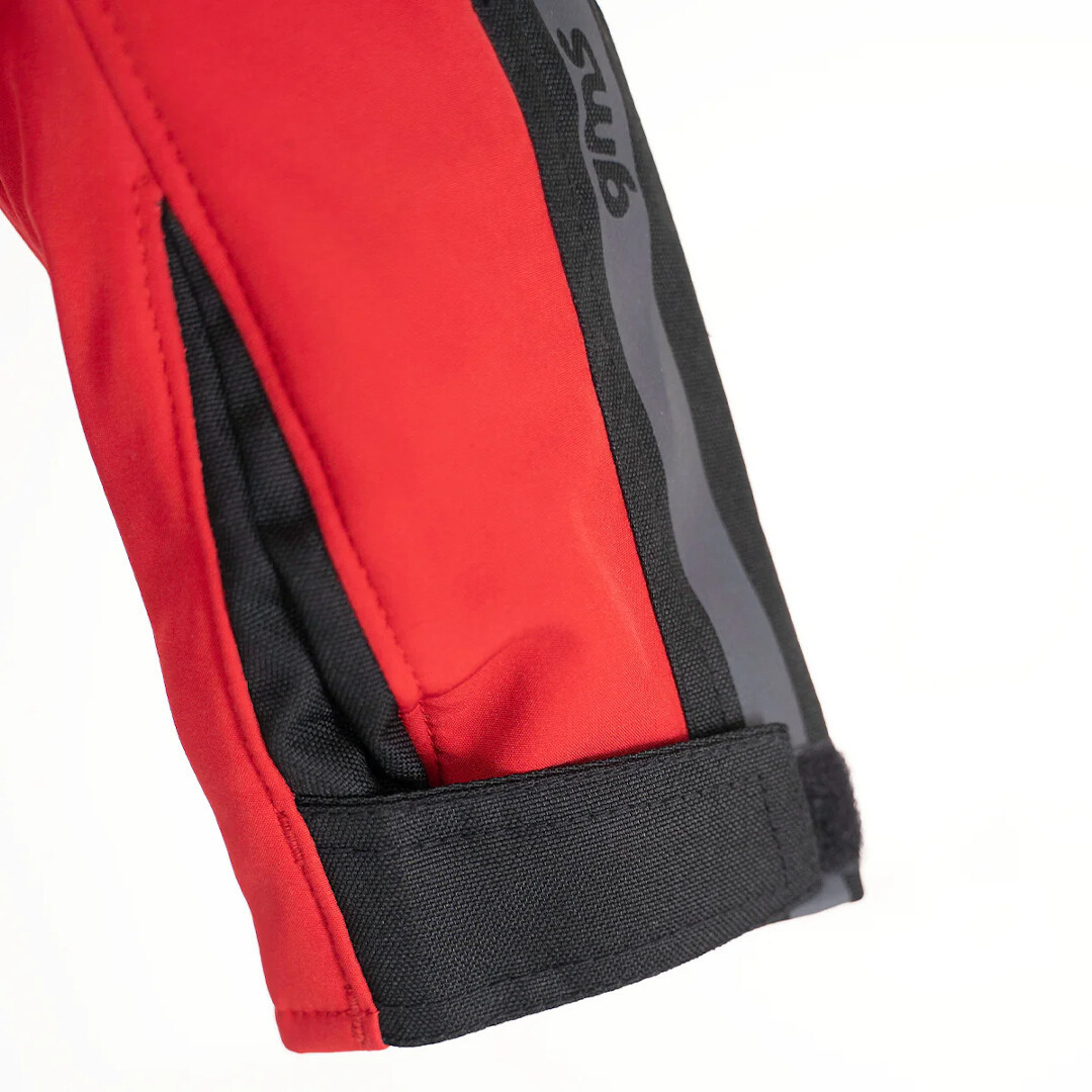 GMS Vega Damen Motorrad Textiljacke schwarz/rot L Abbildung 4