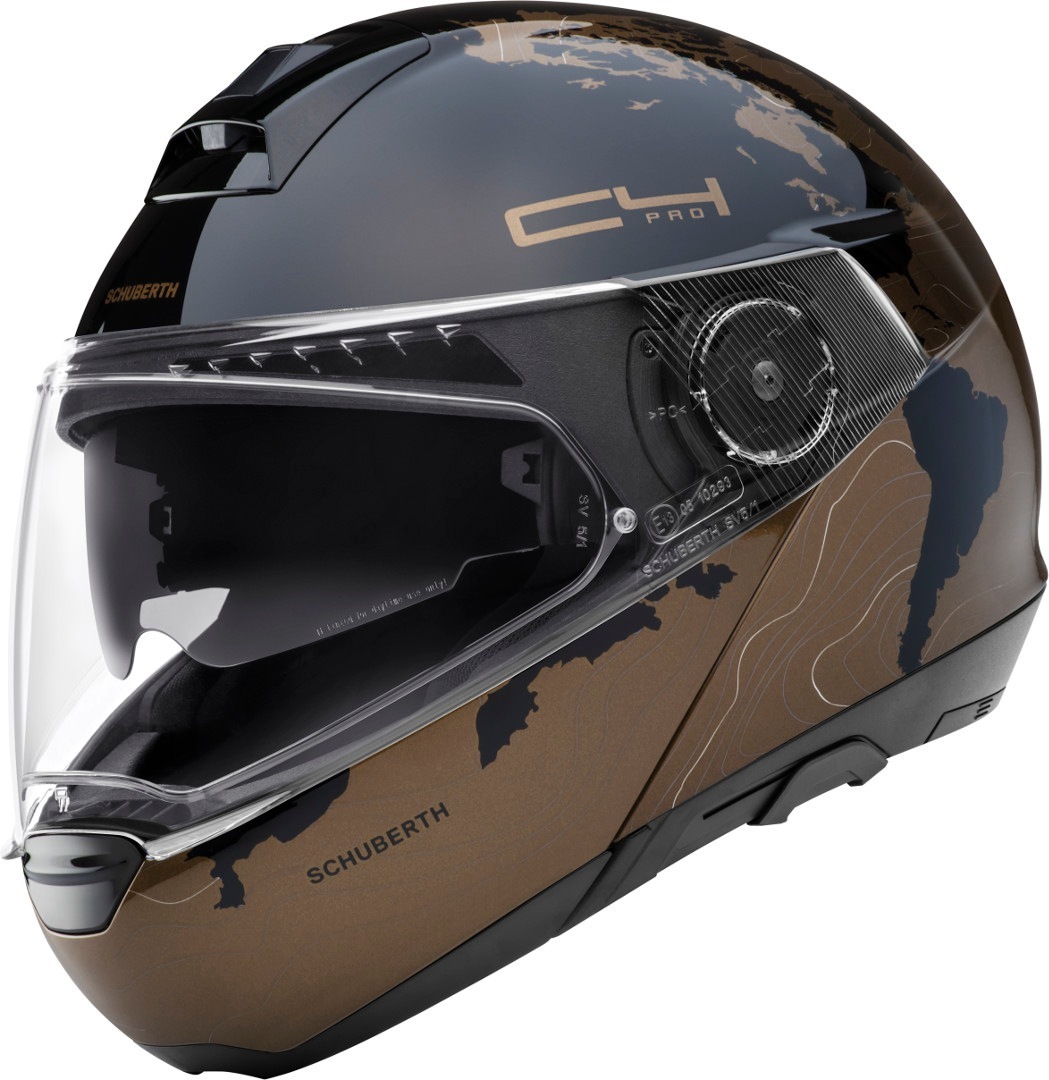 Schuberth C4 Pro Magnitudo Capacete marrom S (55) Figura 1
