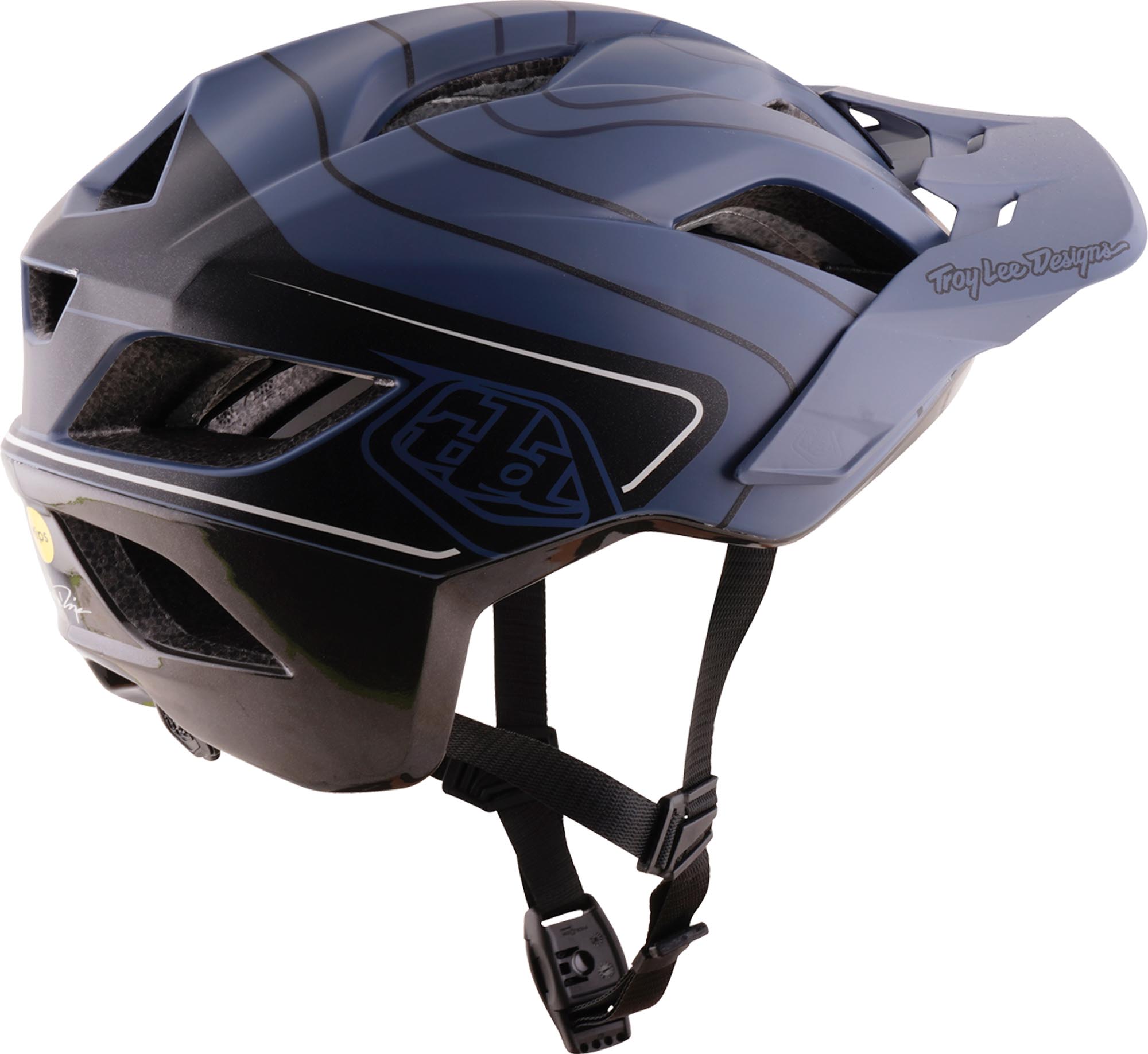 Troy Lee Designs Flowline SE MIPS Dipped Casco per bicicletta blu/nero XL-XXL (60/63) Figura 3