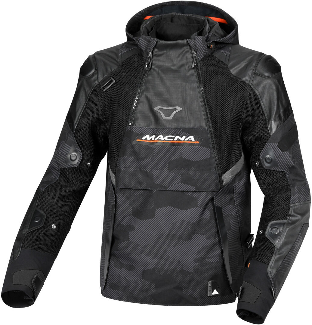 Macna Bradical Camo Jachetă textilă impermeabilă pentru motociclete Negru/Camuflaj L Figura 1