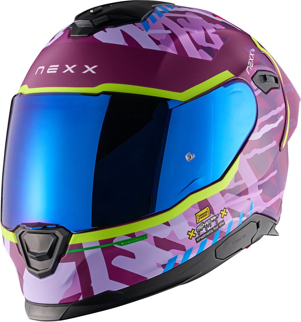 Nexx Y.100R Urbangram Casco viola opaco L (59/60) Figura 4