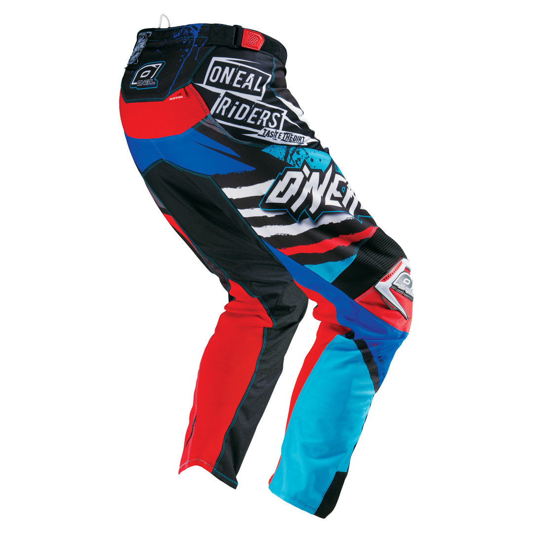 O´Neal Mayhem Glitch Motocross byxor Svart/neon 28 Figur 4