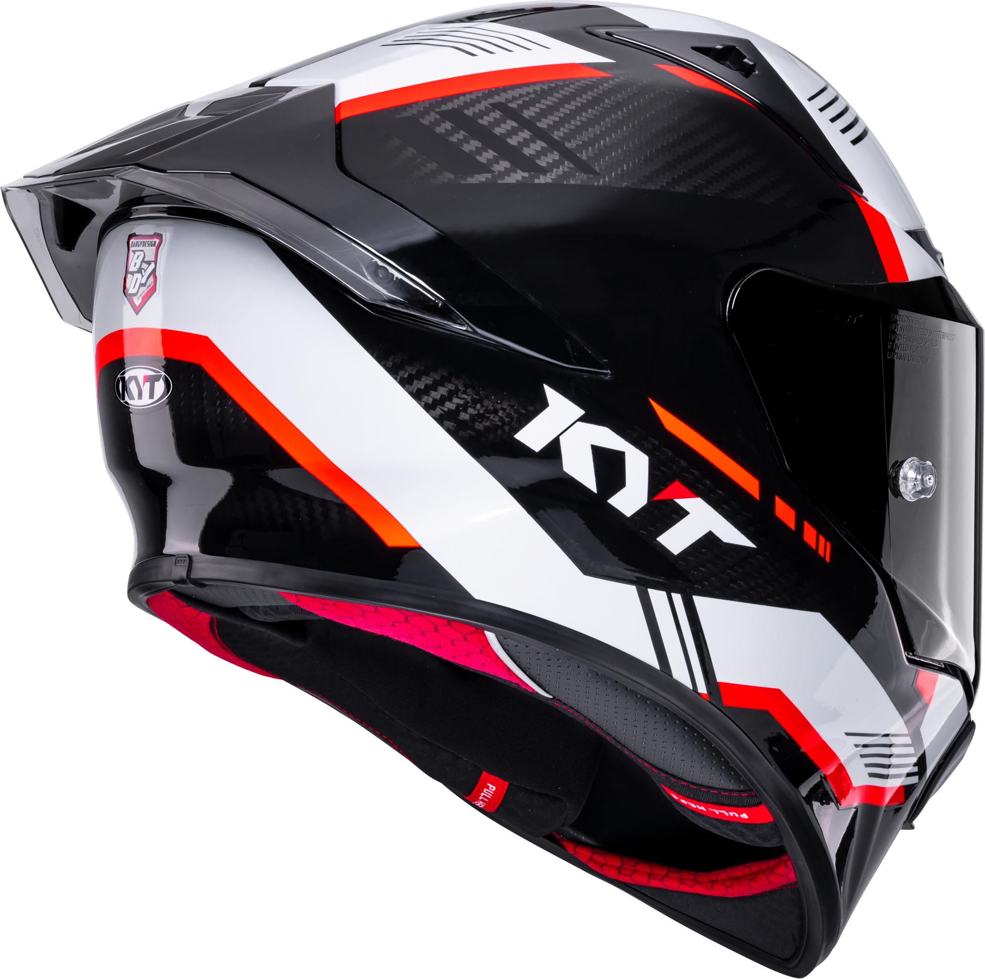 KYT R1R Carbon Zone Helmet carbon/red L (59/60) Figure 5
