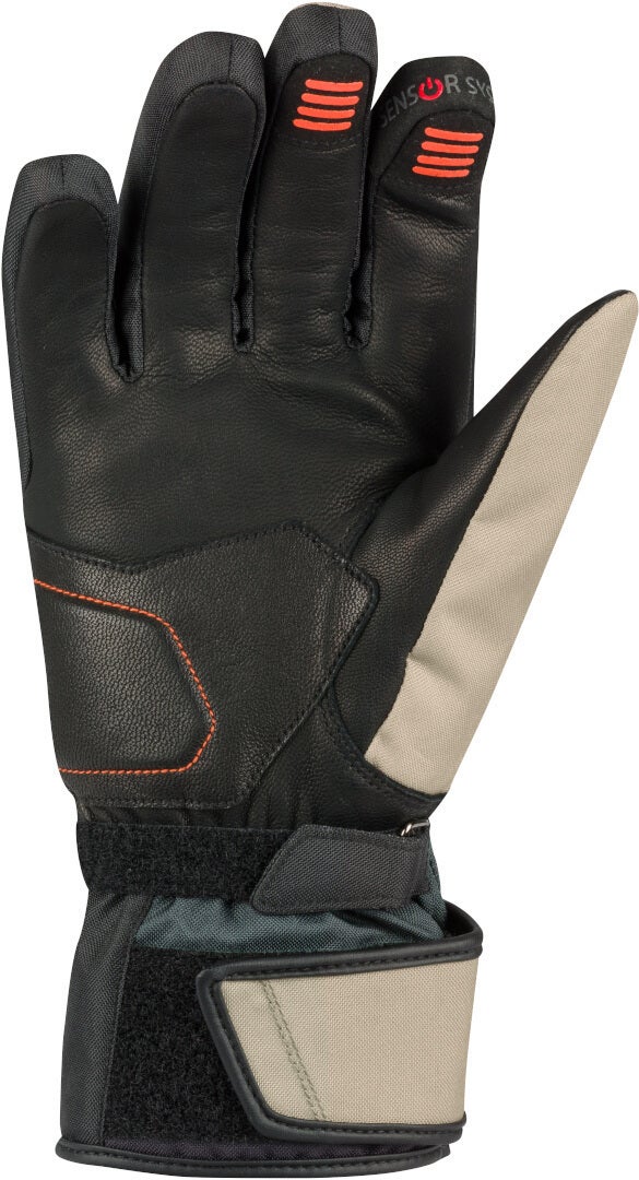 Bering Siberia vandtætte motorcykelhandsker Beige/grå 2XL Figur 2