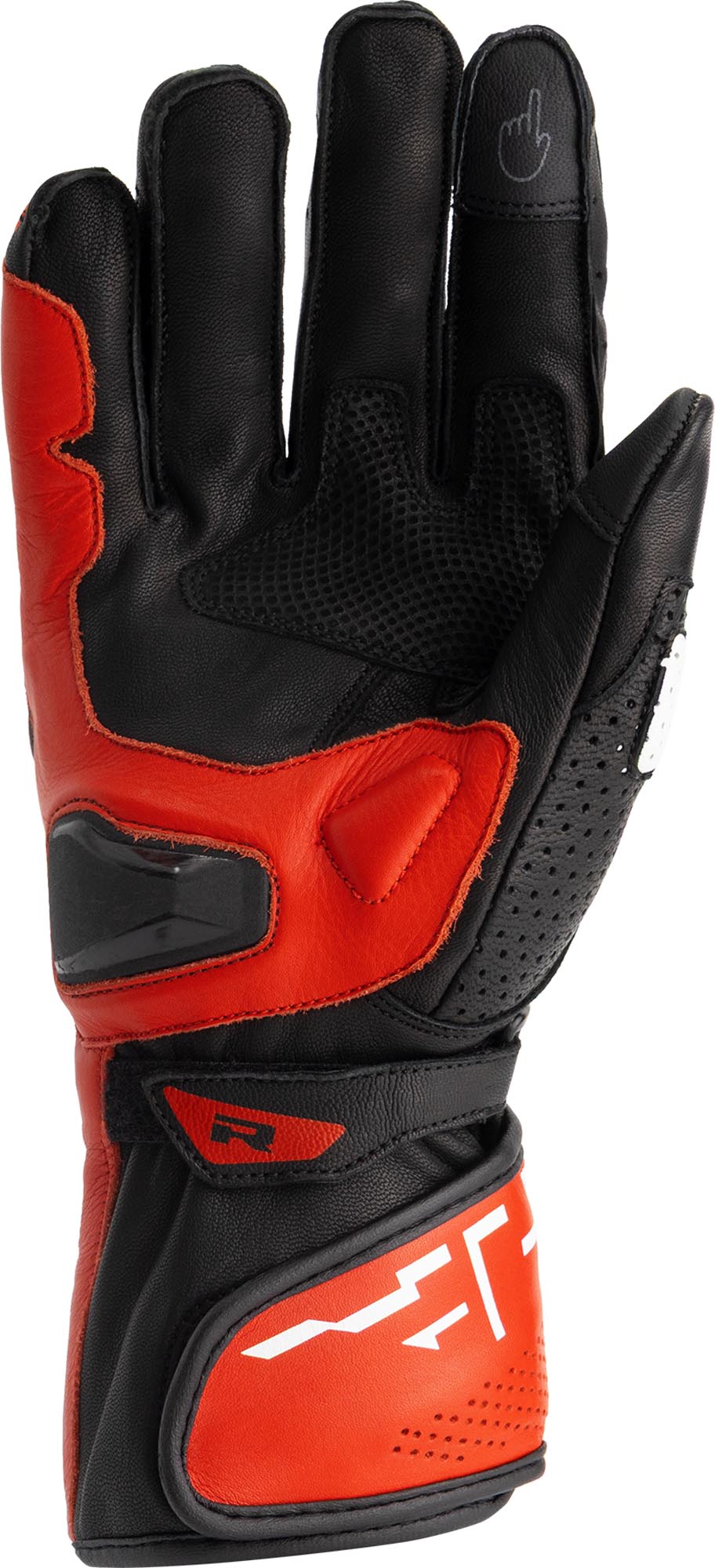 Richa RS-86 Motorcykelhandsker rød L Figur 2