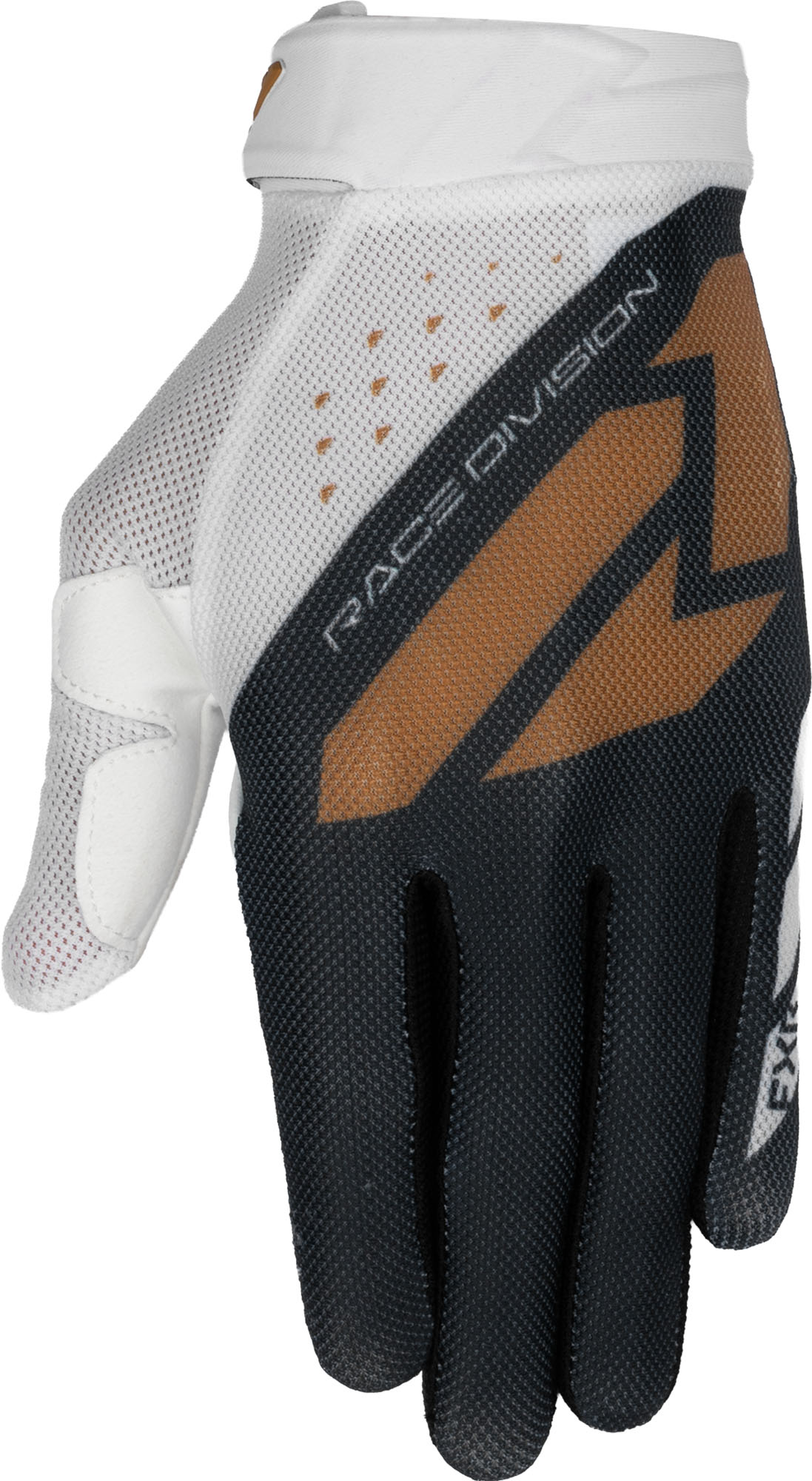 FXR Reflex Air Motocross handsker sort/hvid/guld L Figur 1