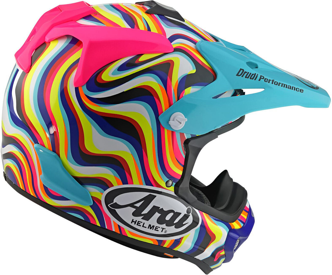 Arai MX-V EVO Stream Capacete de motocross multicolorido L (59/60) Figura 2