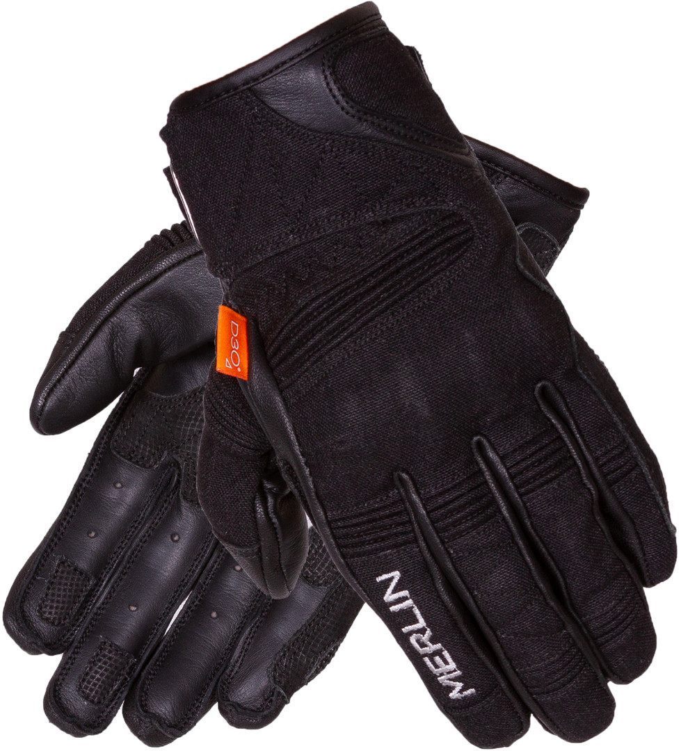 Merlin Mahala Raid D3O Motorcykelhandsker Sort M Figur 1