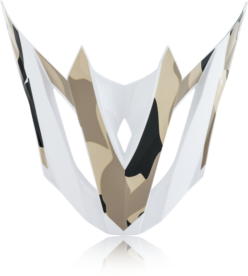 Acerbis Profile 4 Vârful Casca Camuflaj alb ca zăpada Figura 1