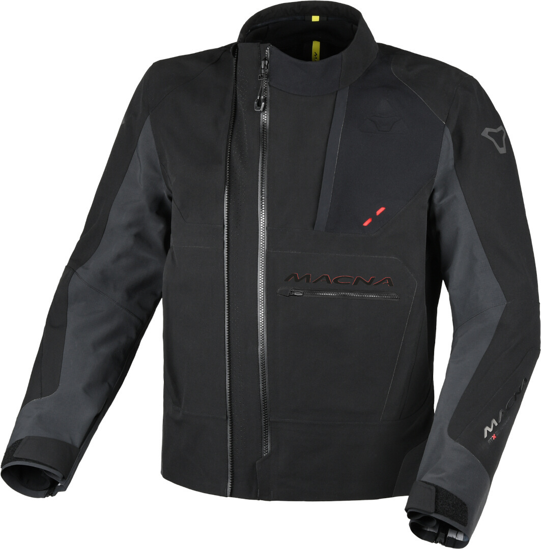 Macna Corvit wasserdichte Motorrad Textiljacke schwarz L Abbildung 2