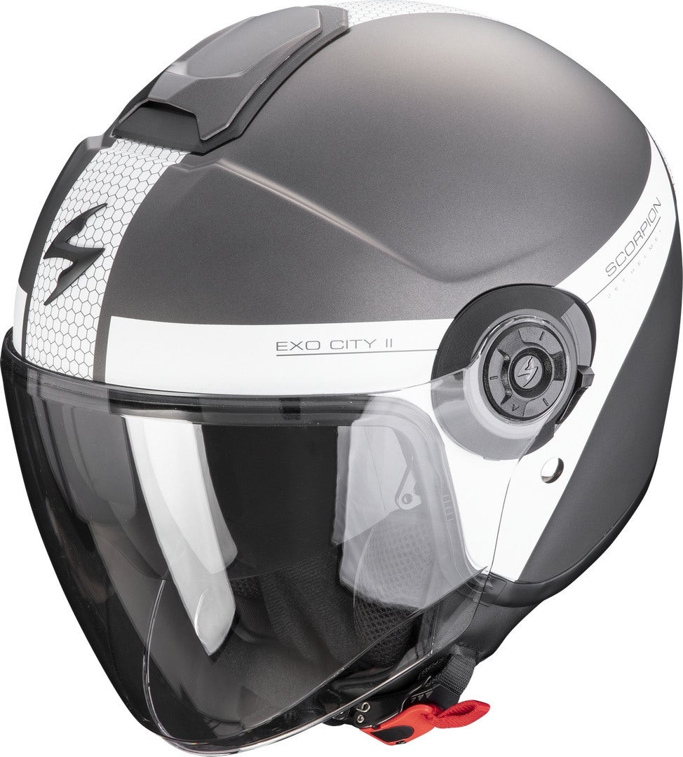 Scorpion Exo-City II Short Cască cu reacție Grey matt M (57/58) Figura 1