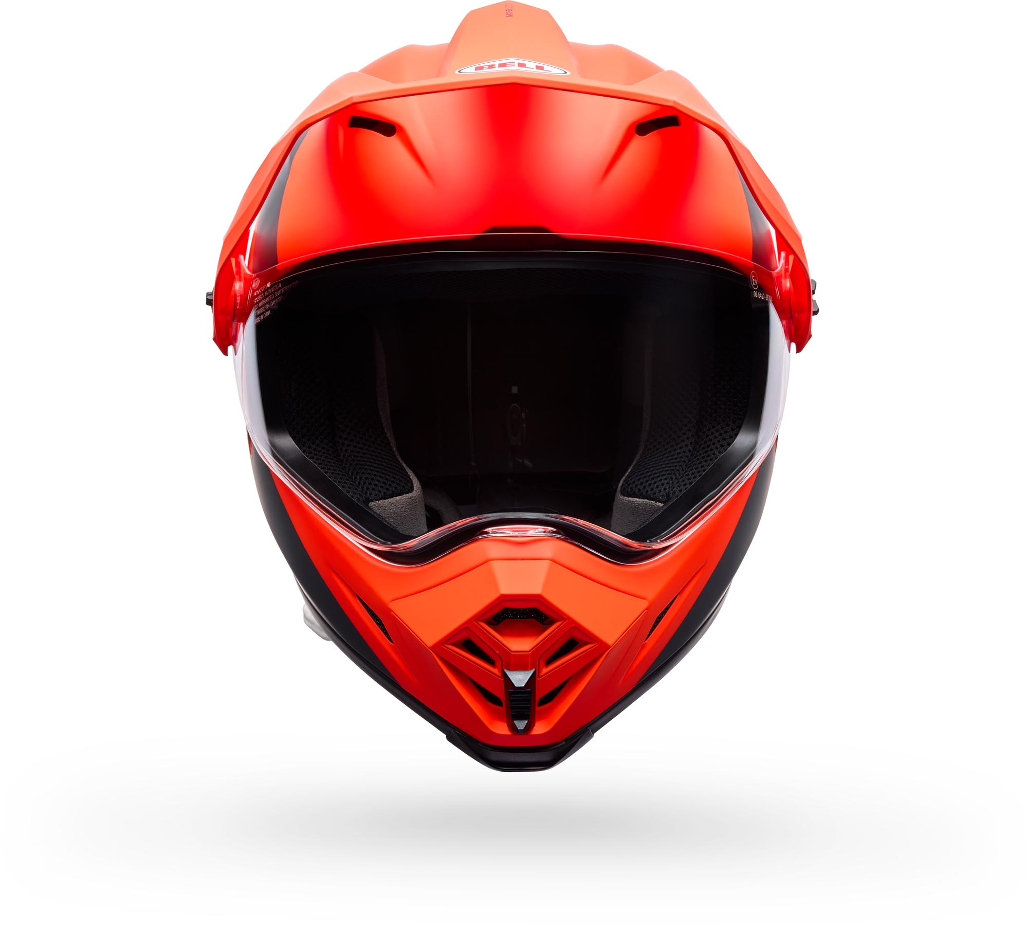 Bell MX-9 Adventure MIPS Motion Graphic Enduro Helm orange M (57/58) Abbildung 3