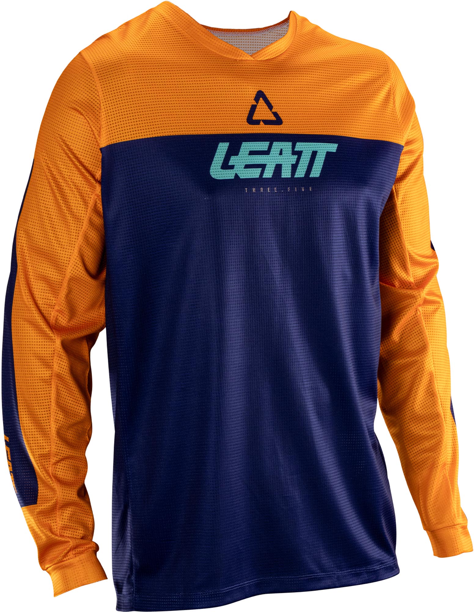 Leatt Moto Ride Kit 3.5 V26 Conjunto de Camisa e Calça de Motocross Juvenil laranja/roxo M Figura 2