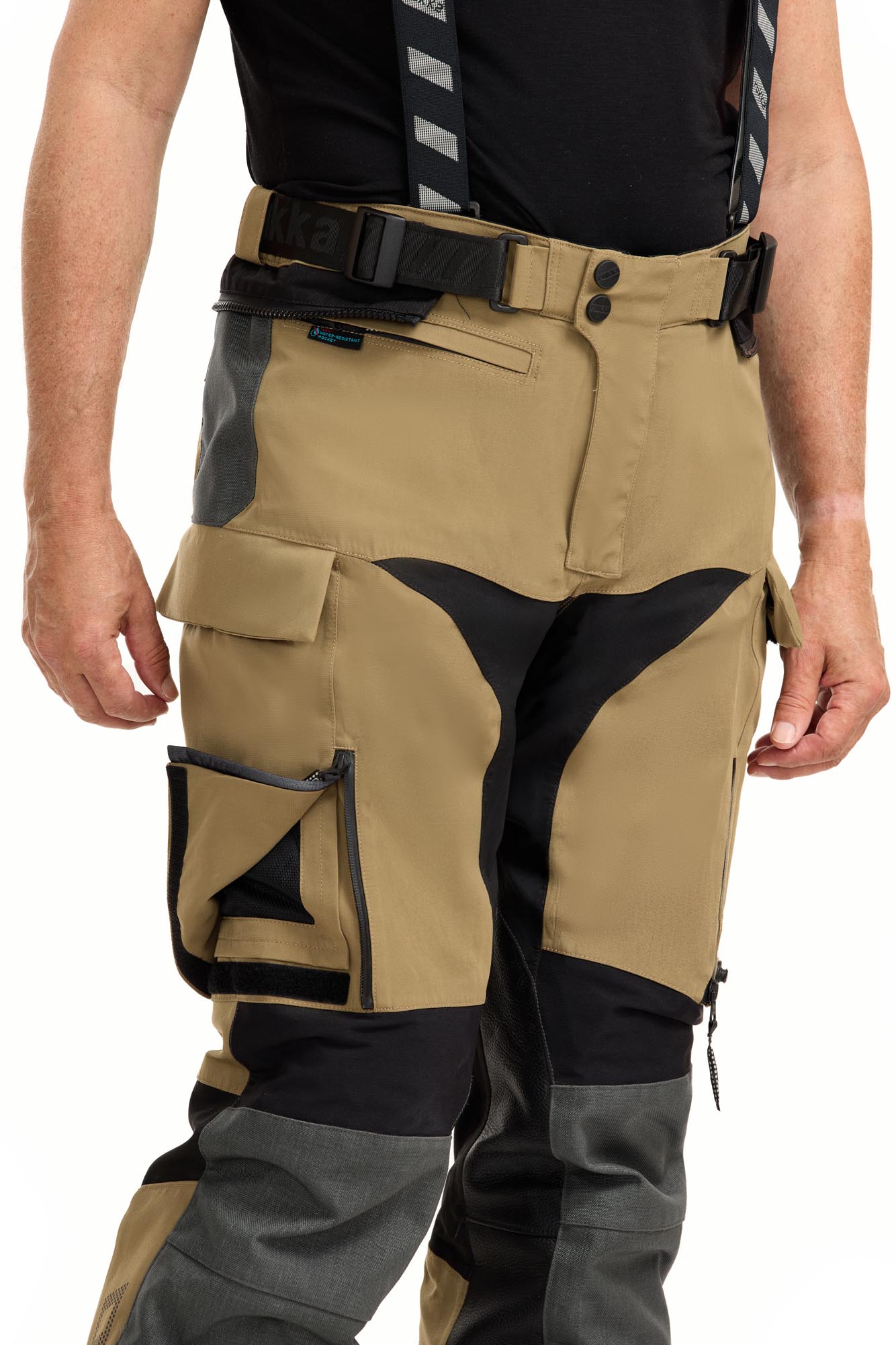 Rukka Titantrail-R GTX Motorrad Textilhose braun/schwarz/grau 48 Abbildung 5