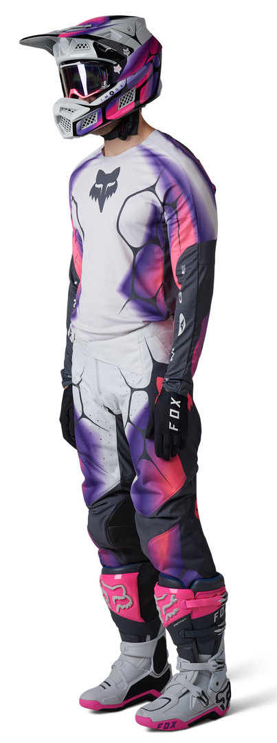 FOX 360 Syz Motocross Jersey hellgrau M Abbildung 9