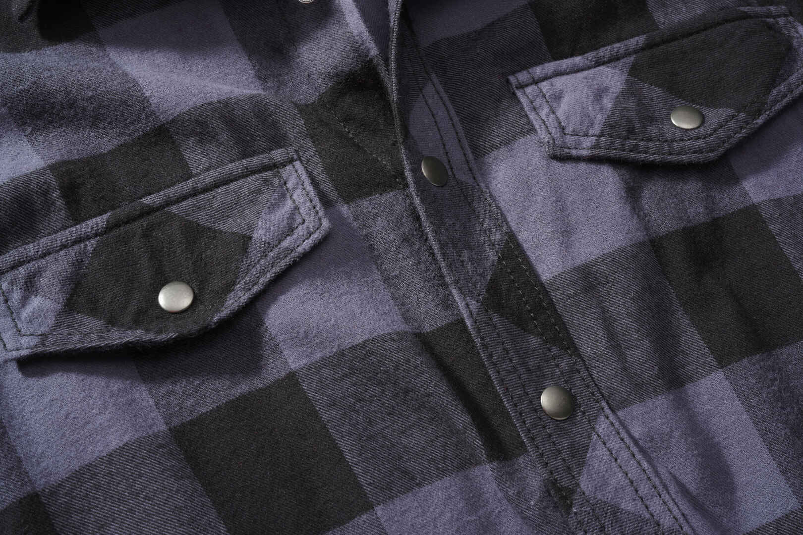 Brandit Checkshirt ærmeløs skjorte sort/grå 6XL Figur 5