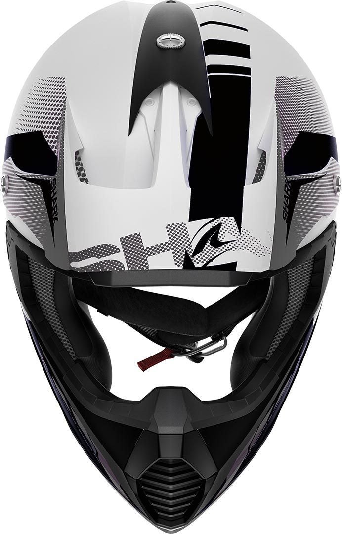 Shark Varial Anger Capacete de Motocross branco/preto M (57/58) Figura 3