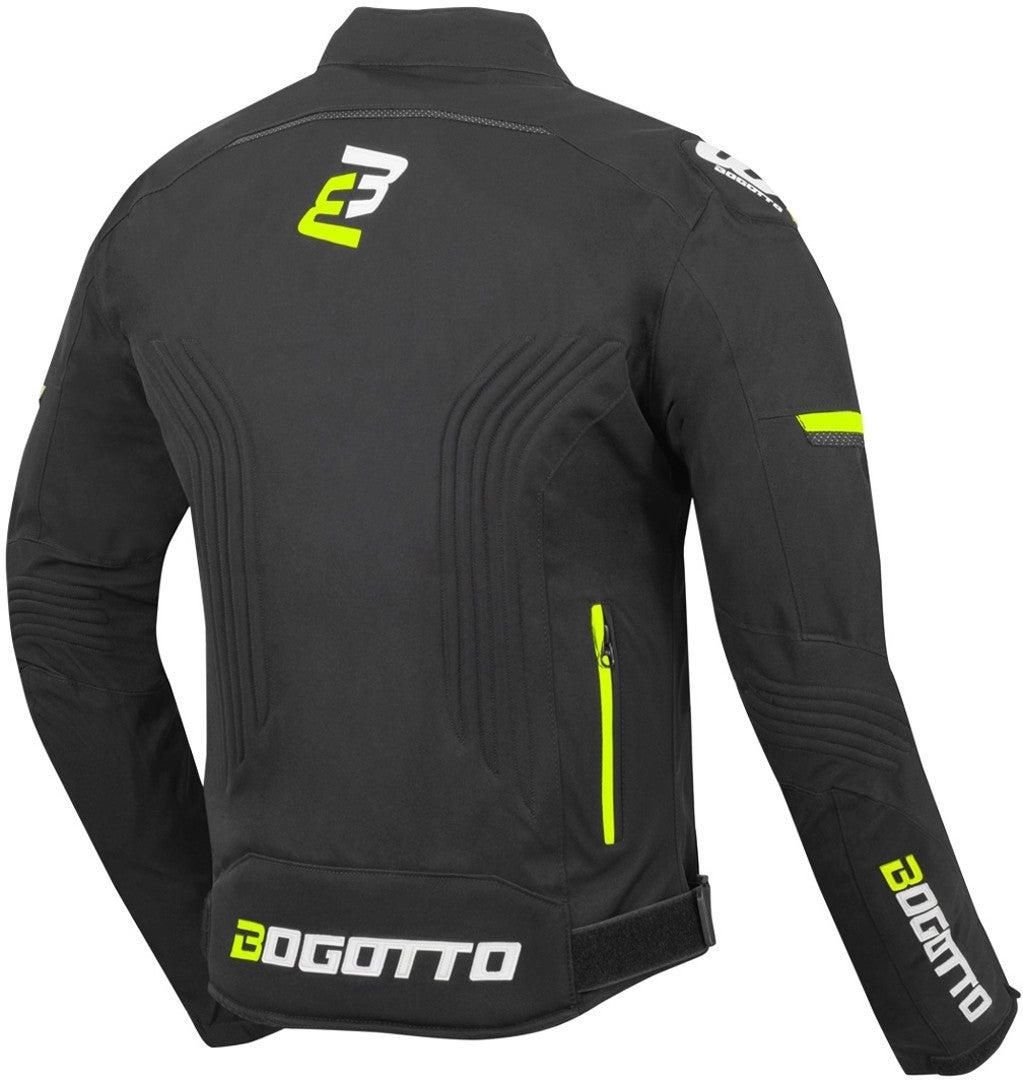 Side view of Bogotto Sparrow Waterproof Motorcycle Textile Jacket