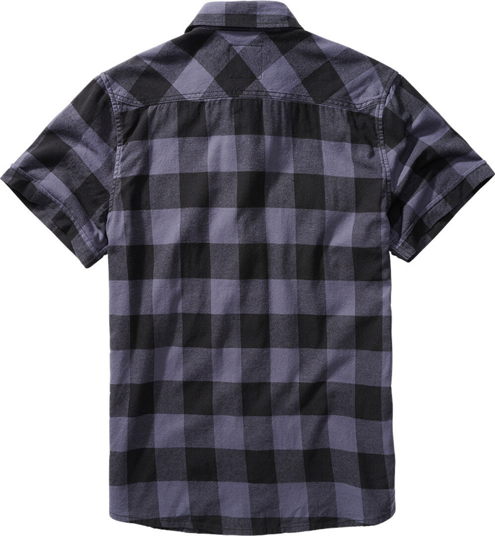 Brandit Checkshirt Kortärmad skjorta Svart/grå 4XL Figur 2