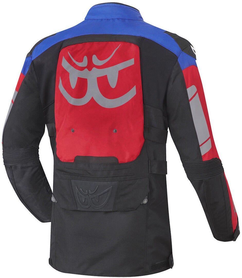 Berik Safari Pro Waterproof 3in1 Motorcycle Textile Jacket black/red/blue 60 Figure 2