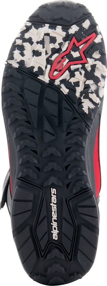 Alpinestars Speedstreet Motorcykel sko sort/rød 7 Figur 2