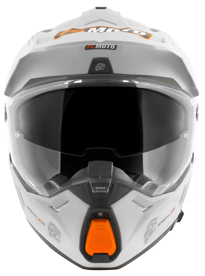 FC-Moto Merkur Pro Straight Enduro Helm grau matt L Abbildung 7